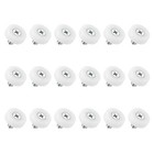 16 Pcs 19mm Drawer Rollers Plastic Drawer Pulley Bearing Small Pulley