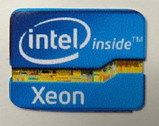 Intel inside Xeon Sticker Logo for laptop desktop PC