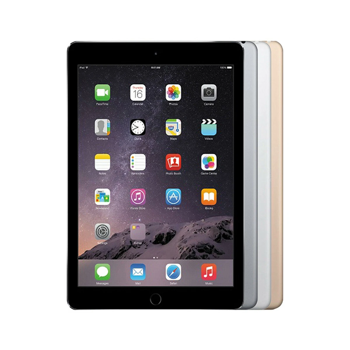 Apple iPad Air 2nd Gen [16/32/64/256GB] Wi-Fi + Cellular Excellent ...