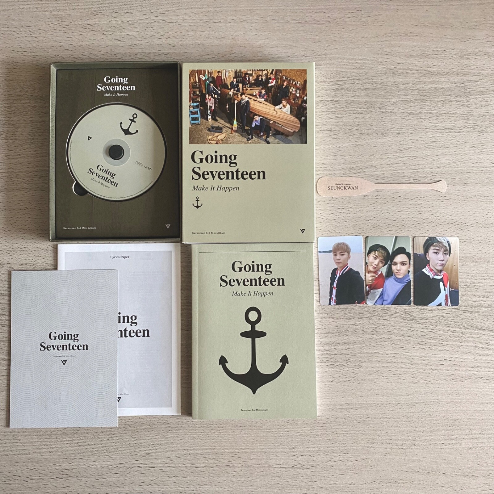 SEVENTEEN 3rd mini album Going seventeen Make It Happen + 