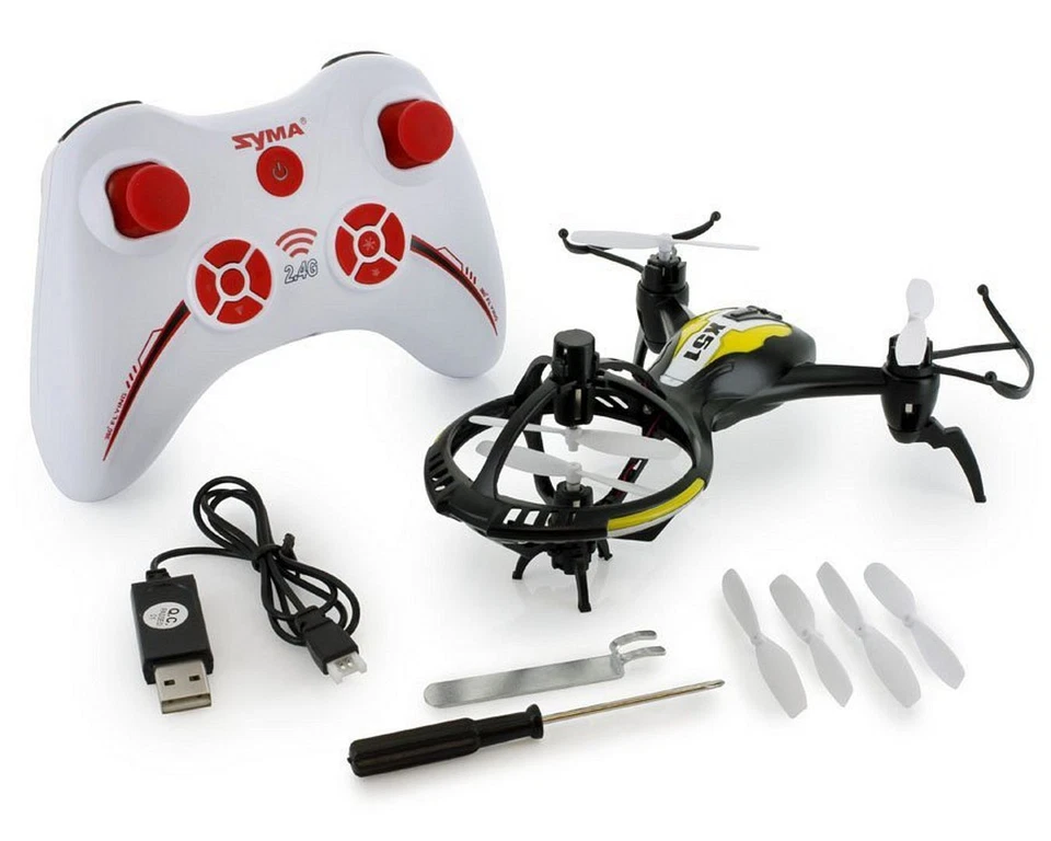 Alien Spaceship SYMA X51 RC Drone Flip LED UFO Dual Speed 4CH Helicopter, Black - Image 4 of 4