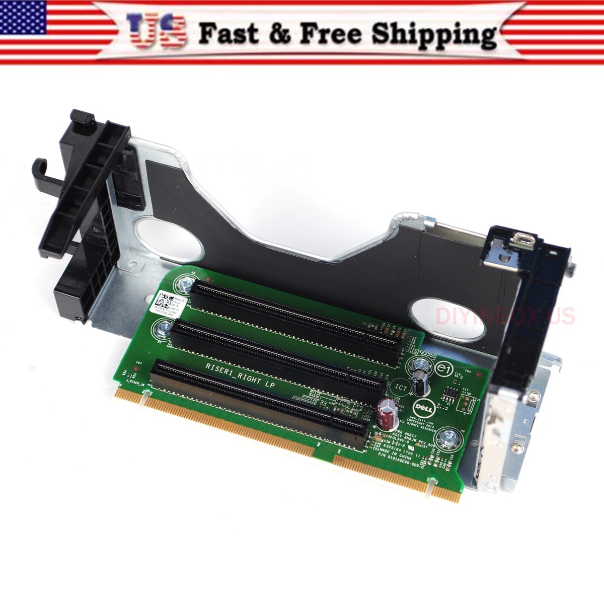 dell r730xdサーバーriserやカギ、idracライセンス付き For DELL POWEREDGE SERVER R730 R730xd SLOT 123 RISER 1 PCI-e X8
