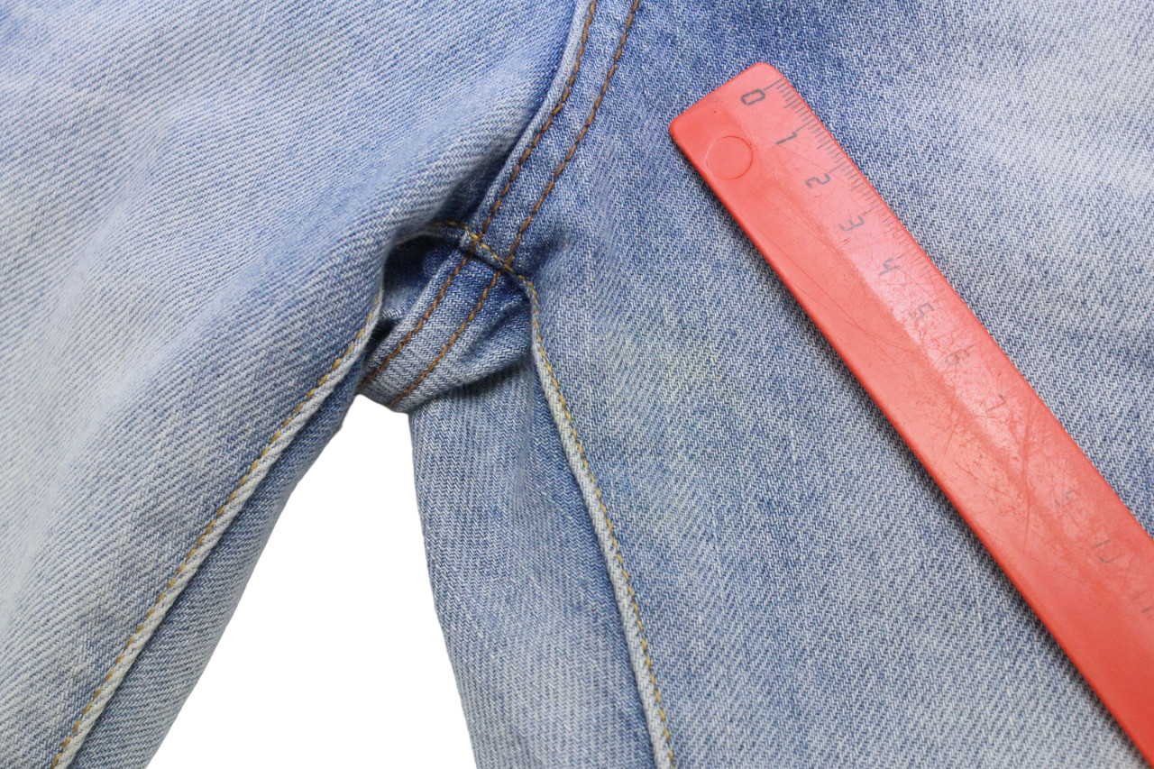 TOMMY HILFIGER Denim Scanton Utah Bleached Jeans Men's W34/~L32* Whiskers Button thumbnail 9