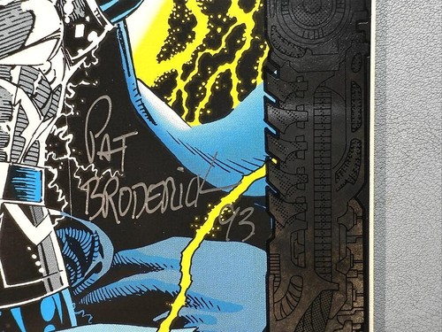 Doom 2099 1 (VF 8.0) SILVER FOIL COVER / 1st Doom 2099 / signed by PAT BRODERICK - Bild 5 von 10