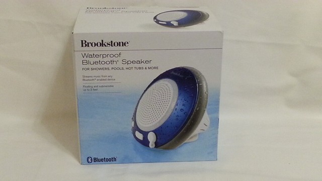 brookstone floating speaker