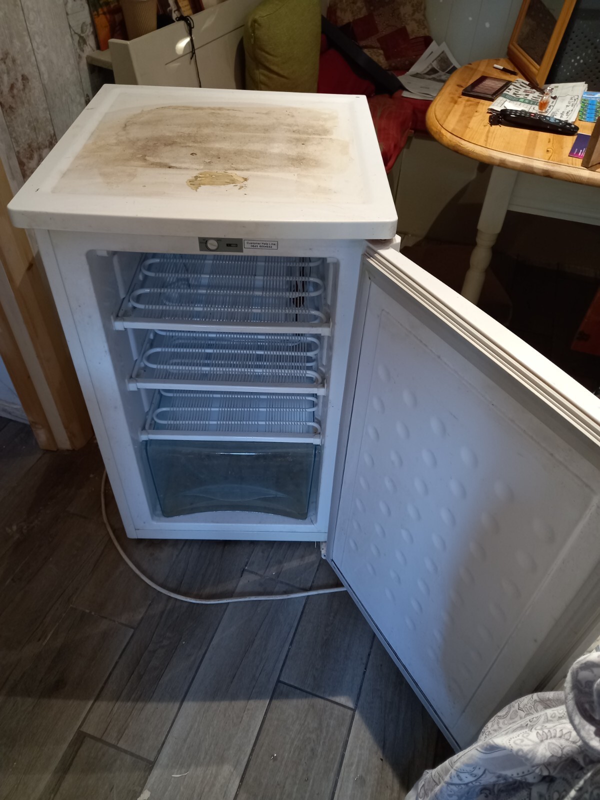 Freezer, under counter, used but working. Buyer to collect. eBay