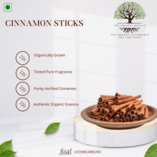 Organic Cinnamon Sticks - Pure Fragrant Spice