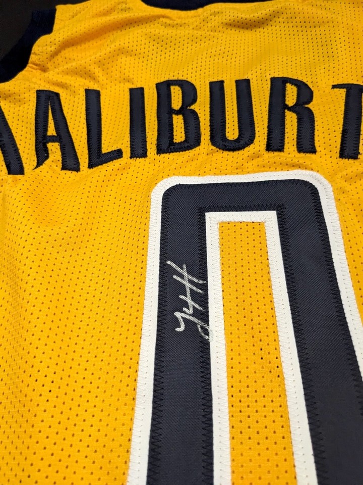 Tyrese Haliburton Indiana Pacers Signed Autographed Jersey with COA eBay