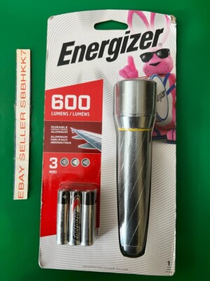 Energizer 600 Lumens MaxViz Technology Durable Aircraft Aluminum Batteries Inc