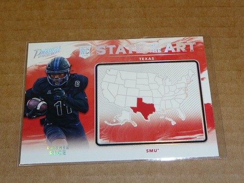 2023 Panini Prestige RASHEE RICE STATE OF THE ART SP CHIEFS SMU #16 A7007