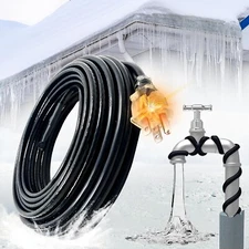 MAXKOSKO Self-regulating Pipe Heat Cable, Roof Gutter Snow Melting De-Icing