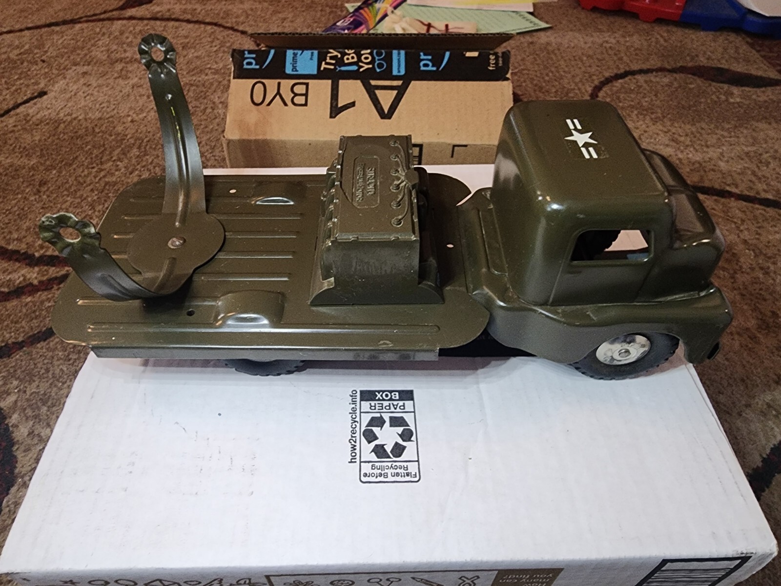 VINTAGE STRUCTO FIREBALL MOTOR U.S.A. SEARCHLIGHT UNIT eBay