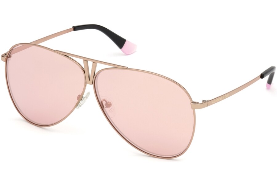Женские солнцезащитные очки Victoria Secret VS0037 30E Gold Aviator Кошачий глаз 67-6-140 VS0037 17490₽