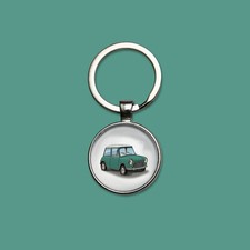 Porte-clés Austin Mini MK1 verte porte-clefs