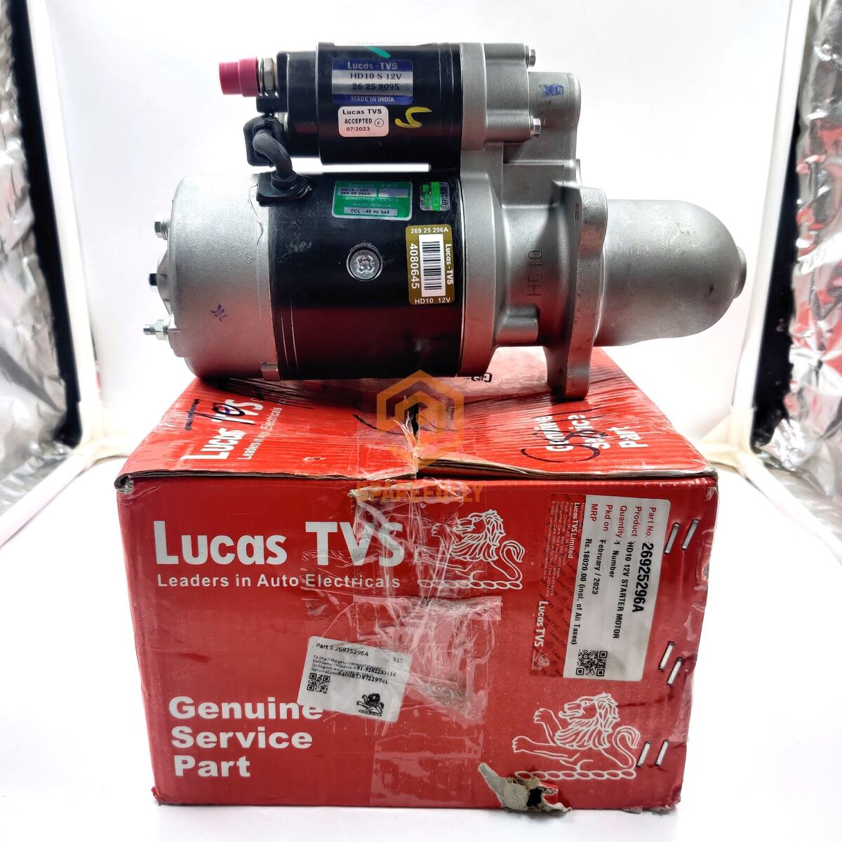 Lucas TVS 12V, 2.8kW Starter Motor For Cummins 4080645 Lucas TVS 12V, 2.8kW Starter Motor For Cummins 4080645