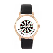 Toff London TLWS-30584 Ladies White Its Darts Oclock Watch