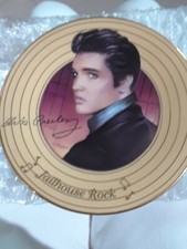 Elvis Presley Limited Edition, Jailhouse Rock Plate Nate Giorgio Plate # 3575F.
