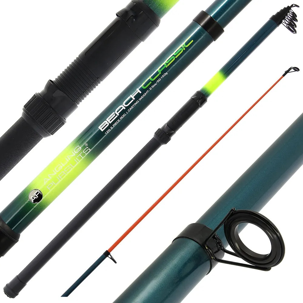 AP Telescopic Beachcaster Rod 2-5oz Casting Sea Shore Fishing Tackle NGT