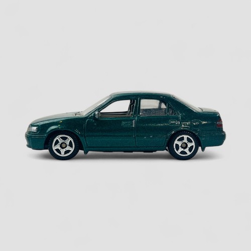 VHTF Toyota Corolla 1:64 Green Sedan Motormax 1995 E110 Diecast Loose - Picture 12 of 18