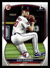 Alex Clemmey 2023 1st Bowman Draft #BD-79 Cleveland Guardians ROOKIE RC