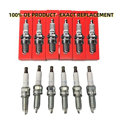 #ad 6PCS OEM NGK Spark Plugs 95350 12290 R9P A01 DILZKR7B11G For HONDA MDX TLX RLX $31.54