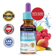 Keto Burn Liquid Keto Drops Proprietary Blend...
