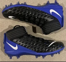 Nike Force Savage Pro 2 Football Cleats Black Blue Duke Size 14 BV3969-005