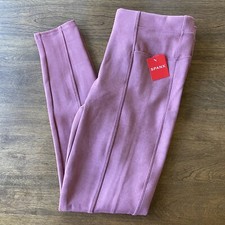 Spanx Faux Suede Legging Size Large Rich Rose 202322R - NWT