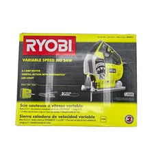 Ryobi Variable Speed Jig Saw 6.1 Amp Motor with Bag & Blades - USED