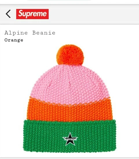 SUPREME Alpine Beanie