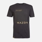 Mazda Topography Print Cotton T-Shirt Size Medium 153072202