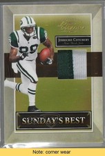 2007 Donruss Classics Jerseys Prime 5/25 Jerricho Cotchery #SB-32 READ n8a