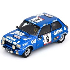 Spark 1/43 Renault 5 Alpine #6 Gr2 1979 Tour de Corse J. Ragnotti Model Car New