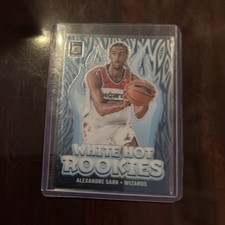 Panini 2024-25 Donruss Optic White Hot Rookies Alexandre Sarr #14 Wizards
