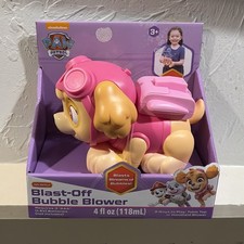 2022 New Paw Patrol Bubble Blower Machine Toy SKY Action Blast Off Nickelodeon