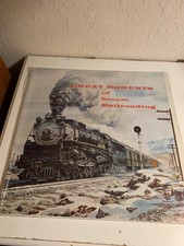 Great Moments Of Steam Railroading LP Mobile Fidelity Sealed Brad Miller MOFI