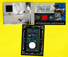 Lot of 3  Baseball jersey cards, Brandon Morrow/ Freddy Garcia/ Jeff Francoeur