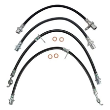 For Toyota Camry 1997-2001 TRQ BLA00786 Front & Rear Brake Hydraulic Hose Kit