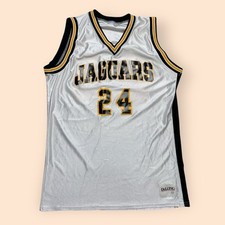 Vintage 1990s Thomas Jefferson High School Basketball Jersey Delong Size 44 90s