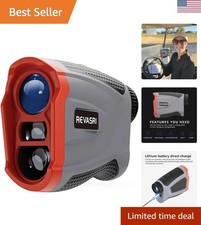 Precision Golf Rangefinder with Slope Compensation - 1000 Yards, USB-C Rechar...