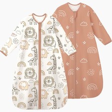 Baby Sleep Sack 18-24 Months Long Sleeve Wearable Blanket Baby 100 Cotton 2-...