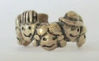 Vintage Sterling Silver Children Ring Size 6