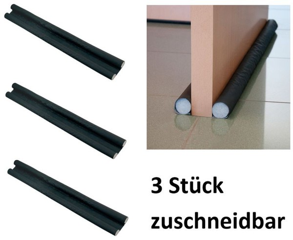 Msv 3X Zugluftstopper TüRdichtung Zugluftstopp TüRisolierung TüR Zugluft 100Cm-image