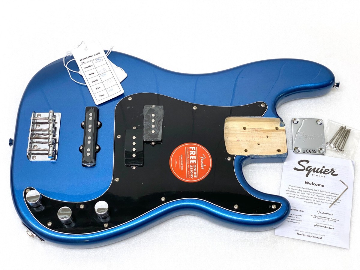 Genuine! Fender Squier Affinity PJ BASS BODY Lake Placid Blue