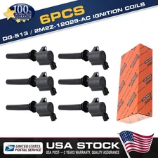 For Ford Freestyle 2005-2007 New 6Pcs Ignition coils DG-513 2M2Z-12029-AC