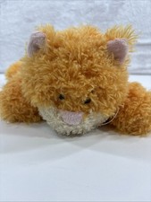 Ganz Plumpies Cat Orange Cat Kitty Stuffed Animal Toy Plush H11017 Rare