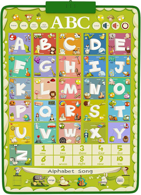 Educational Talking Toy Animals Sound Wall Chart Piano Music Poster Kids Montess