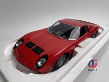 Kyosho 1:18 Lamborghini Miura SV Red Alloy Classic Sports Car Model