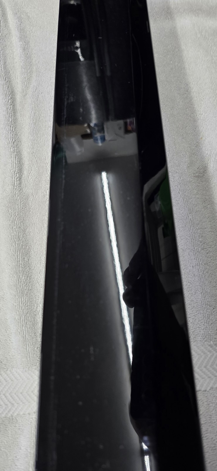 Lamborghini Revuelto COVER FOR DOOR SHINY BLACK LEFT 47B854939A Molding Rocker