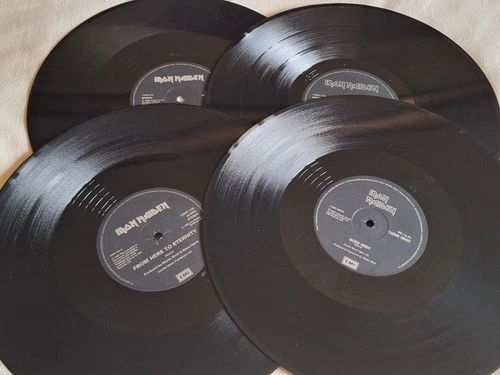 Iron Maiden 4 x 12" lot ACES HIGH/FROM HERE/INFINITE DREAMS/EVIL THAT MEN DO